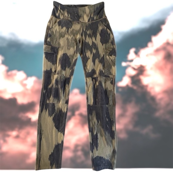 Alpine Design Pants - Alpine Design Women's M Selina High Rise Tight Legging Green Camo